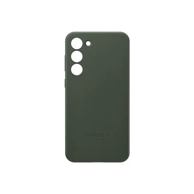 SAMSUNG GALAXY S23+ Leather cover Green - Калъфи и чанти<<<Аксесоари за смартфони<<<Телеком и Преносими