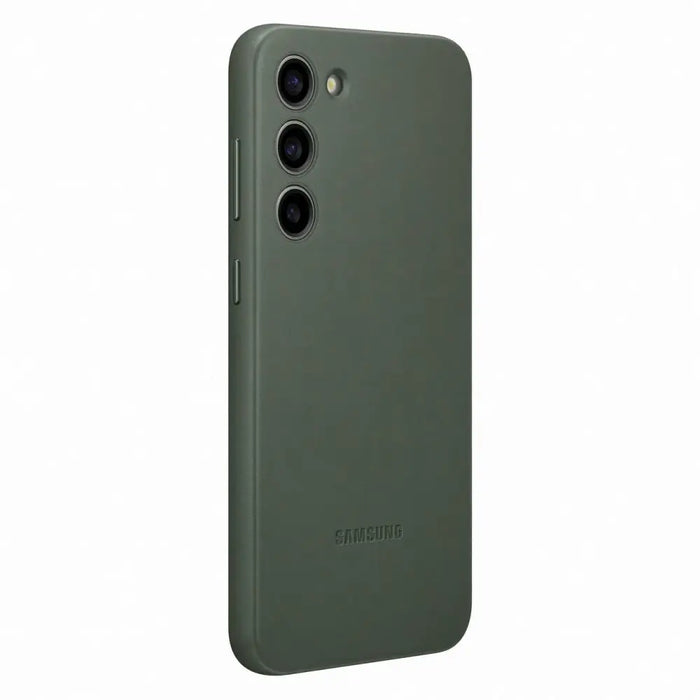 SAMSUNG GALAXY S23+ Leather cover Green - Калъфи и чанти<<<Аксесоари за смартфони<<<Телеком и Преносими