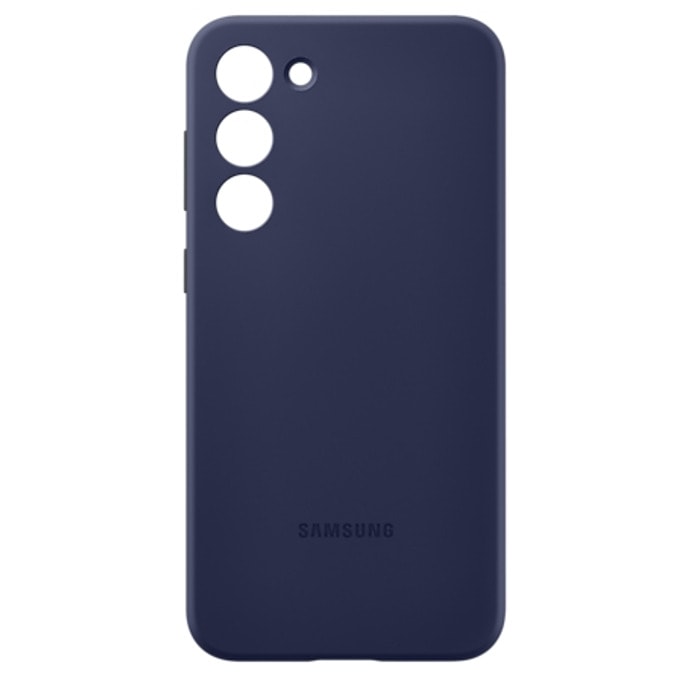 SAMSUNG GALAXY S23+ Silicon Case Navy - Калъфи и чанти<<<Аксесоари за смартфони<<<Телеком и Преносими устройства<<<ALSO