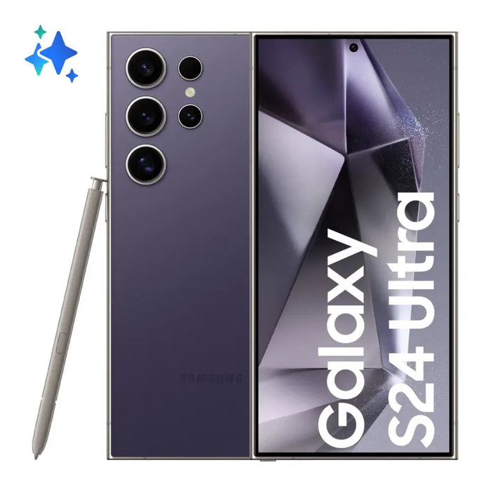 Samsung Galaxy S24 Ultra 17.3 cm (6.8’’) Dual SIM 5G USB Type-C 12 GB 512 GB 5000 mAh Titanium Violet - Смартфони с