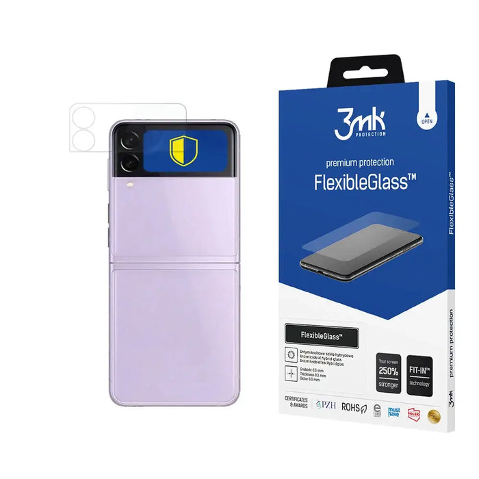 Samsung Galaxy Z Flip 3 5G (Front) - 3mk FlexibleGlass™ - Cell phone tempered glass<<<HurtelXML