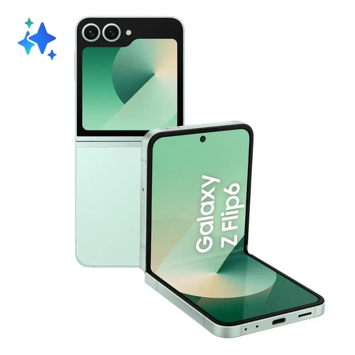 Samsung Galaxy Z Flip6 17 cm (6.7’’) Dual SIM Android 14 5G USB Type-C 12 GB 256 GB 4000 mAh Mint colour - Смартфони с