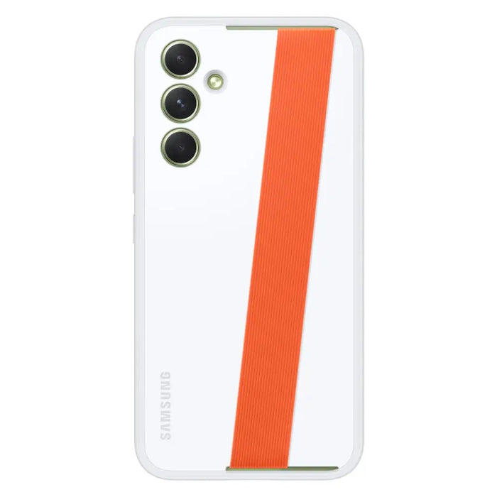 Samsung Haze Grip Case for Samsung Galaxy A54 5G cover white (EF-XA546CWEGWW) - Cell phone cases and covers<<<HurtelXML