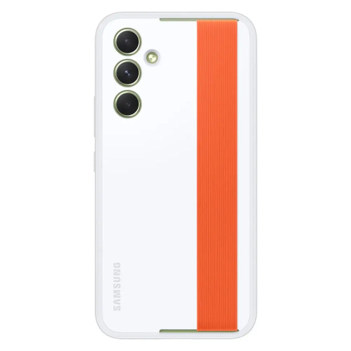 Samsung Haze Grip Case for Samsung Galaxy A54 5G cover white (EF-XA546CWEGWW) - Cell phone cases and covers<<<HurtelXML