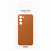 Samsung Leather Cover case for Samsung Galaxy S23+ genuine camel leather case (EF-VS916LAEGWW) - Cell phone cases