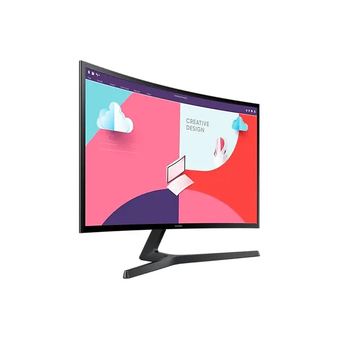 SAMSUNG LS24C366EAUXEN 24inch FHD VA 16:9 60Hz 4ms Curved 250cd/m2 3000:1 HDMI - Потребителски