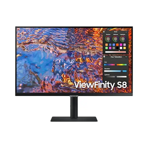 SAMSUNG LS27B800PXUXEN 27inch 16:9 3840x2160 IPS 5ms HAS Swivel Pivot Tilt HDMI DP USB-C 90W LAN USB3 Hub VESA