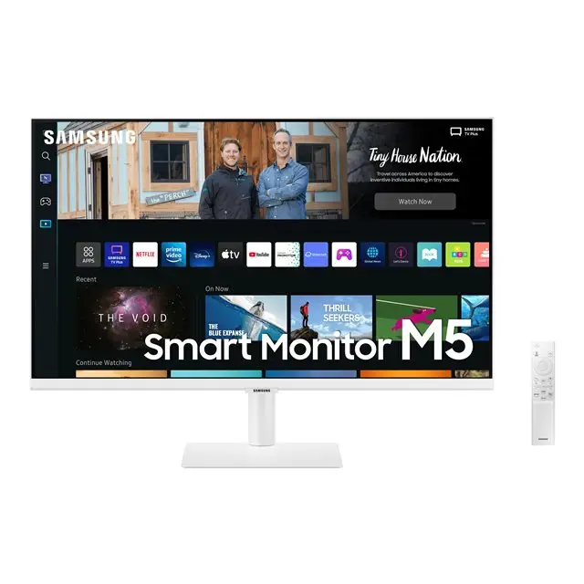SAMSUNG LS32BM501EUXEN 32inch FHD VA 16:9 250cd/m2 1000:1 60Hz SMART MONITOR M5 White HDMI - Потребителски
