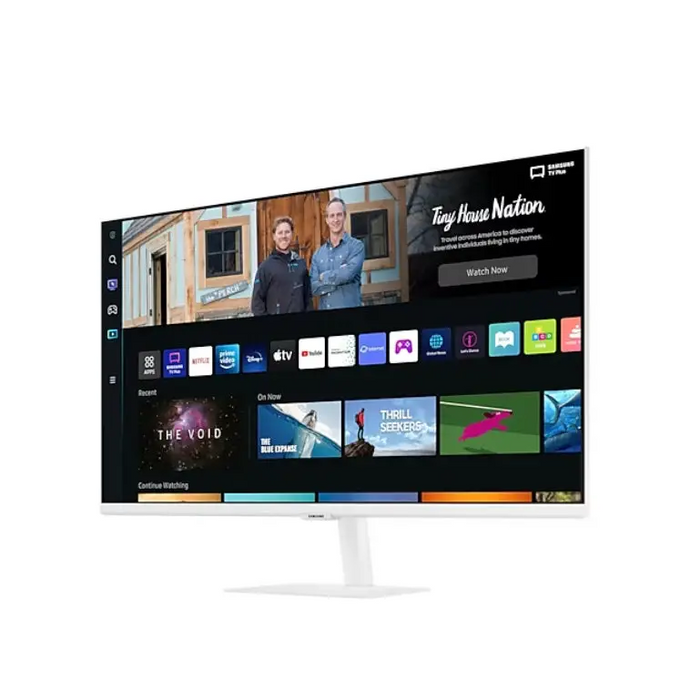 SAMSUNG M5 32inch Smart Monitor VA FHD 16:9 60Hz 250cd/m2 4ms HDMI DP 2x5W White - Потребителски