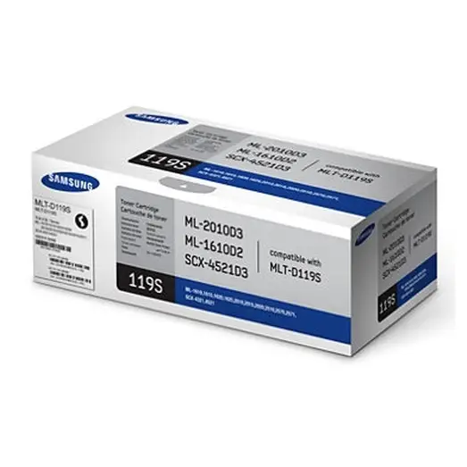 Samsung MLT-D119S Black Toner Cartridge - Консумативи<<<SAMSUNG консумативи<<<SAMSUNG<<<PolyComp