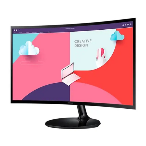 Samsung S24C360 24’’ Curved VA LED 1800R 60hz 4 ms GTG 1920x1080 250cd/m2 3000:1 Contrast Eye Saver Mode Flicker Free