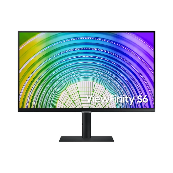 SAMSUNG S27A600U 27inch Bezelless 16:9 Wide 2560x1440 HAS/Swivel/Pivot/Tilt HDMI/DP/USB-C Dock 90W DPout Daisychain LAN