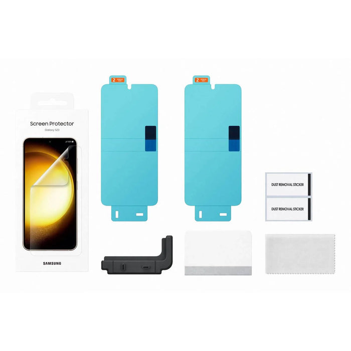 Samsung Screen Protector 2x Screen Protector for Samsung Galaxy S23 (EF-US911CTEGWW) - Cell phone protection