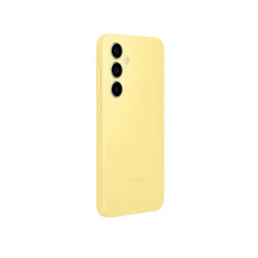 Samsung Silicone Case EF-PS721CYEGWW for Samsung Galaxy S24 FE - yellow - Accessories<<<SAMSUNG Mobile