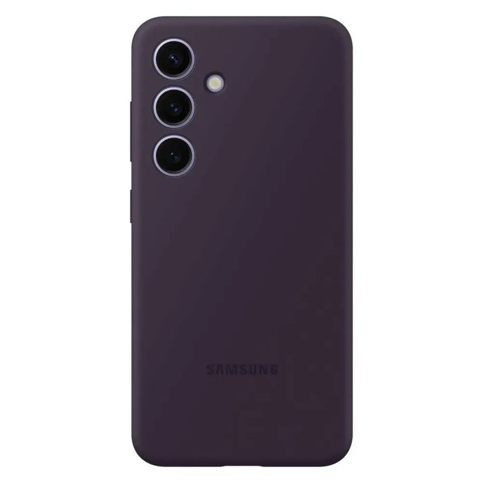 Samsung Silicone Case EF-PS921TEEGWW for Samsung Galaxy S24 - dark purple - Cell phone cases and covers<<<HurtelXML