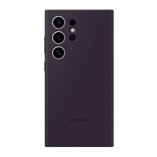 Samsung Silicone Case EF-PS928TEEGWW for Samsung Galaxy S24 Ultra - dark purple - Cell phone cases