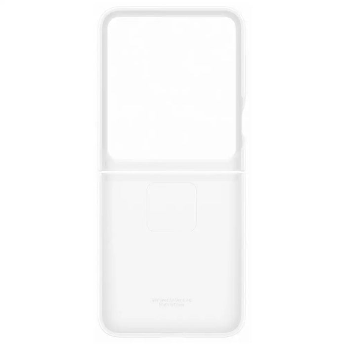 Samsung Silicone Case for Samsung Galaxy Z Flip7 FE - White - Cell phone cases and covers<<<HurtelXML