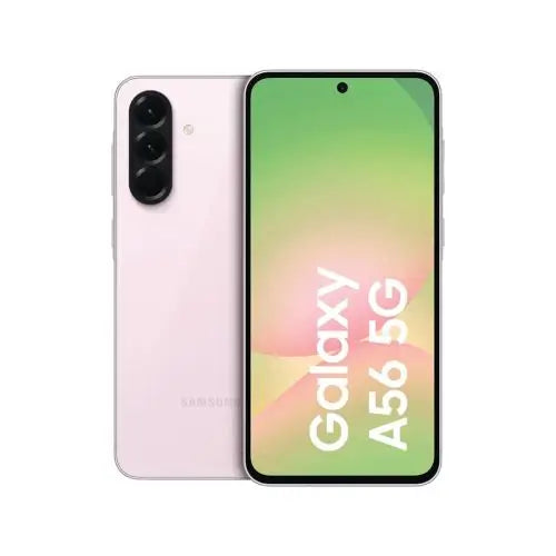 Samsung SM-A566B Galaxy A56 Dual SIM 5G 8GB RAM 256GB Pink EU - Smartphones<<<SAMSUNG Mobile