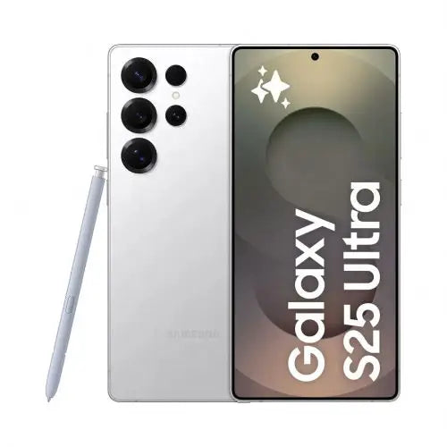 Samsung SM-S938B Galaxy S25 Ultra 5G 12GB RAM 256GB Titanium White Silver EU - Smartphones<<<SAMSUNG Mobile