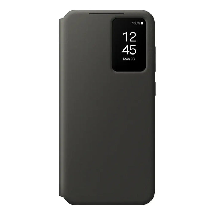Samsung Smart View Wallet Case EF-ZS721CBEGWW for Samsung Galaxy S24 FE - Black - Cell phone cases