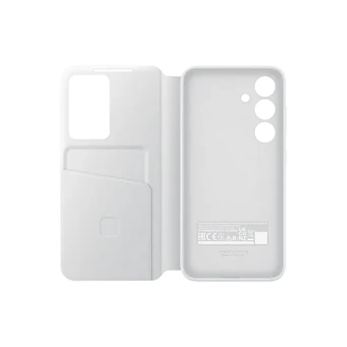 Samsung Smart View Wallet EF-ZS921CWEGWW case with flap for Samsung Galaxy S24 - white - Accessories<<<SAMSUNG Mobile
