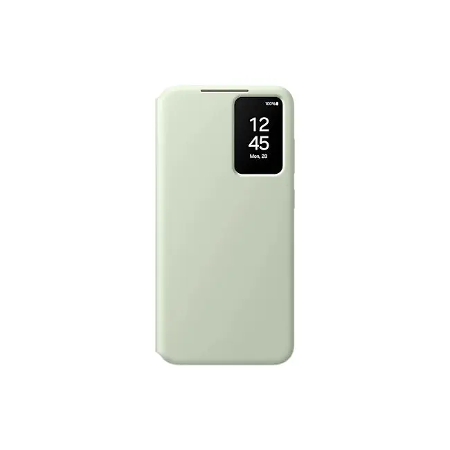 Samsung Smart View Wallet EF-ZS926CGEGWW case with flap for Samsung Galaxy S24+ - light green - Cell phone cases