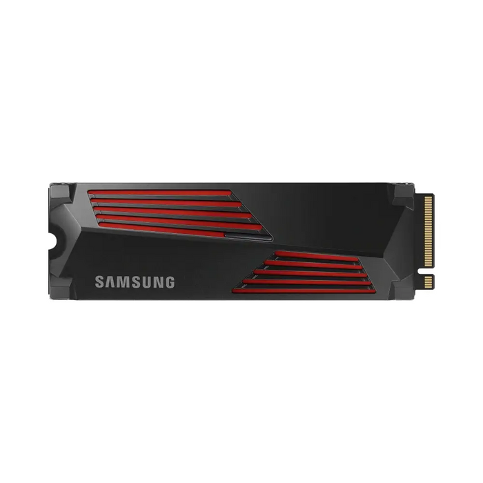 Samsung SSD 990 PRO 2TB Heatsink PCIe 4.0 NVMe 2.0 M.2 V-NAND 3-bit MLC 256-bit Encryption Read 7450 MB/s Write 6900