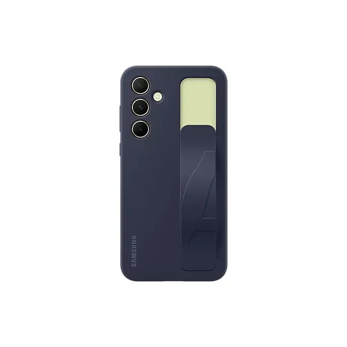 Samsung Standing Grip Case EF-GA556TBEGWW for Samsung Galaxy A55 with handle - blue-black - Cell phone cases