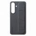 Samsung Standing Grip Case EF-GS931CBEGWW Silicone Case with Holder / Stand for Samsung Galaxy S25 - Black - Cell phone