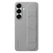 Samsung Standing Grip Case EF-GS931CJEGWW Silicone Case with Holder / Stand for Samsung Galaxy S25 - Gray - Cell phone