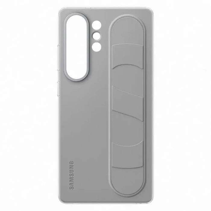 Samsung Standing Grip Case EF-GS938CJEGWW with holder / stand for Samsung Galaxy S25 Ultra - gray - Cell phone cases