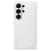 Samsung Standing Grip Case EF-GS938CWEGWW Silicone Case with Holder / Stand for Samsung Galaxy S25 Ultra - White - Cell
