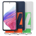 Samsung Strap Silicone Cover Case Cover for Samsung Galaxy A53 5G white (EF-GA536TWEGWW) - Cell phone cases
