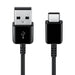 Samsung USB C cable 480Mbps 5A 1.5m (EP-DG930MBEGWW) - black (set of 2) - Cell phone