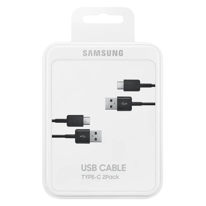 Samsung USB C cable 480Mbps 5A 1.5m (EP-DG930MBEGWW) - black (set of 2) - Cell phone