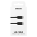 Samsung USB C cable 480Mbps 5A 1m (EP-DN975BBEGWW) - black - Cell phone cables<<<HurtelXML&&&Samsung