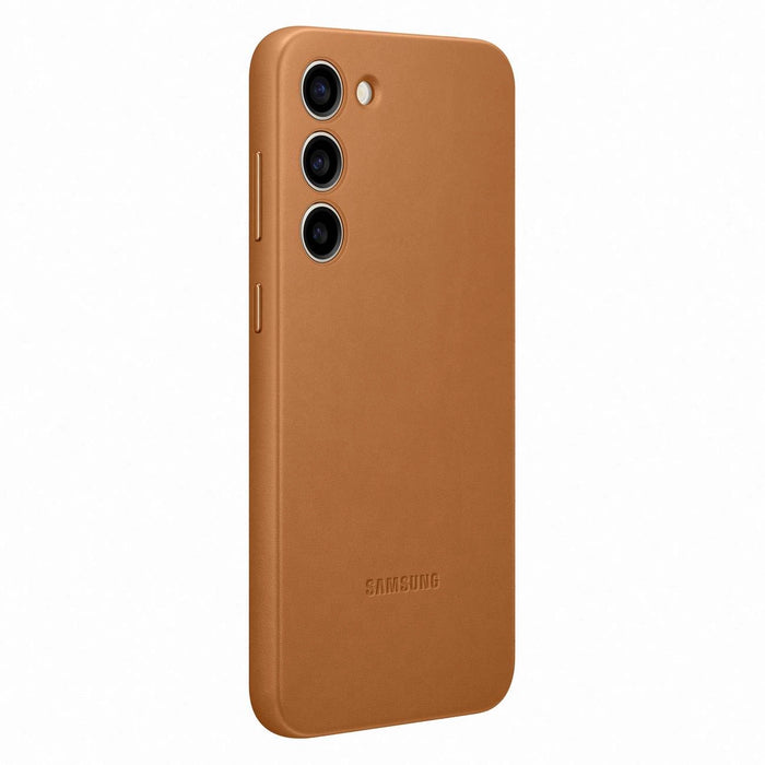 Samsung Leather Cover case for Samsung Galaxy S23+ genuine camel leather case (EF-VS916LAEGWW)