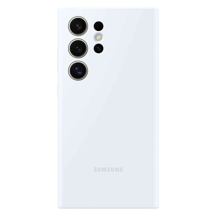 Samsung S24 Ultra Silicone Case White