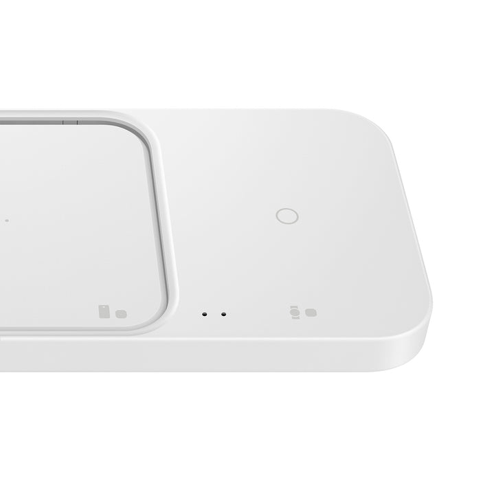 Samsung Wireless Charger Duo EP-P5400TWEGEU inductive charger 15W - white + mains charger + cable