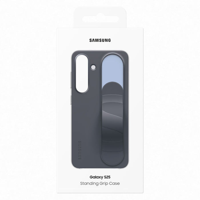 Samsung Standing Grip Case EF-GS931CBEGWW Silicone Case with Holder / Stand for Samsung Galaxy S25 - Black