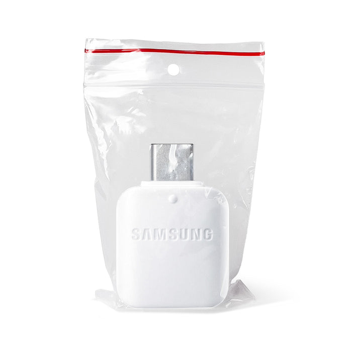 Samsung EE-UN930 USB-A to USB-C OTG Adapter (Bulk - Replacement Packaging) - White