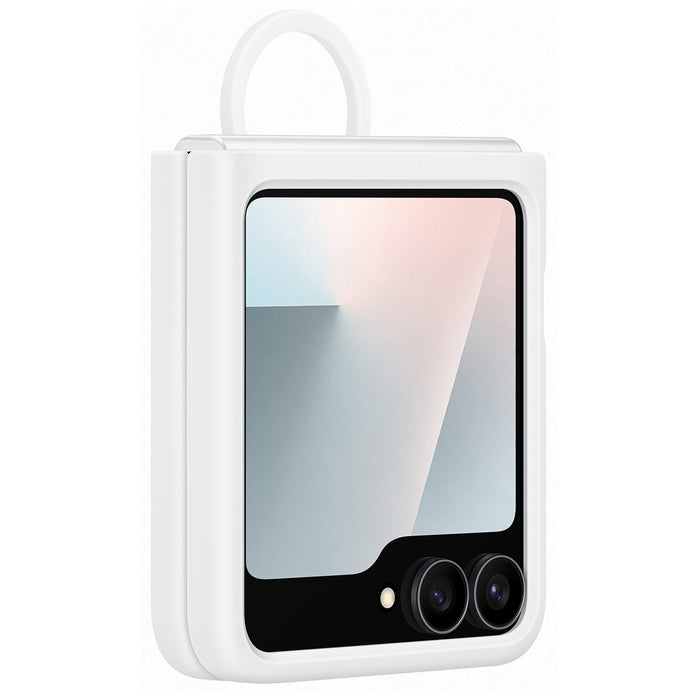 Samsung Silicone Case for Samsung Galaxy Z Flip7 FE - White