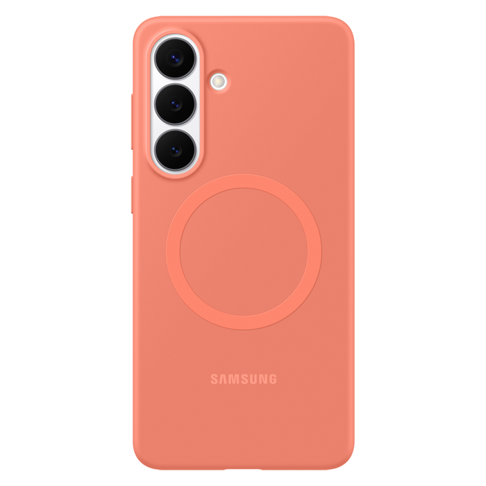 Samsung Silicone Magnet Case for Samsung Galaxy S26, MagSafe Compatible - Red