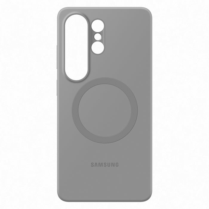 Samsung Silicone Magnet Case for Samsung Galaxy S26 Ultra, MagSafe Compatible - Gray