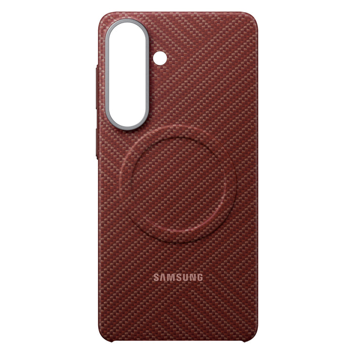Samsung Carbon Magnet Case for Samsung Galaxy S26+, compatible with MagSafe - red