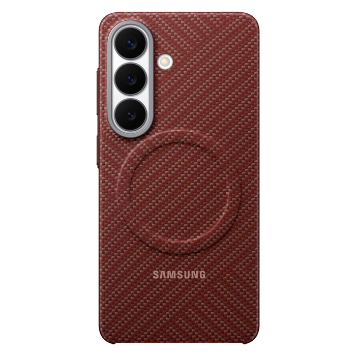 Samsung Carbon Magnet Case for Samsung Galaxy S26, MagSafe Compatible - Red
