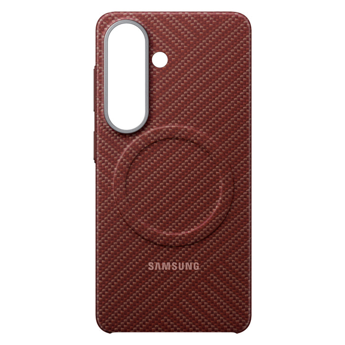 Samsung Carbon Magnet Case for Samsung Galaxy S26, MagSafe Compatible - Red