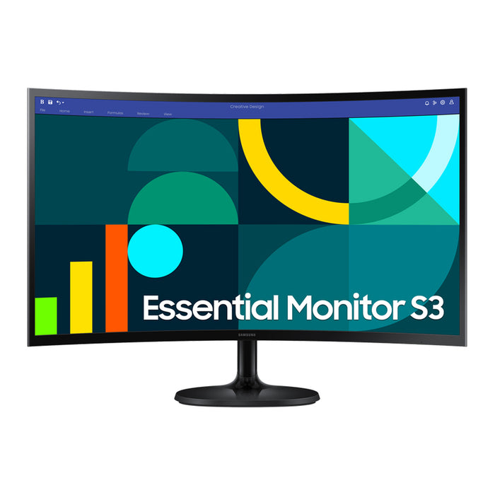 Samsung LS27D360GA  27" Curved VA LED 1920x1080 4ms 100 Hz 250cd/m2 HDMI  Black