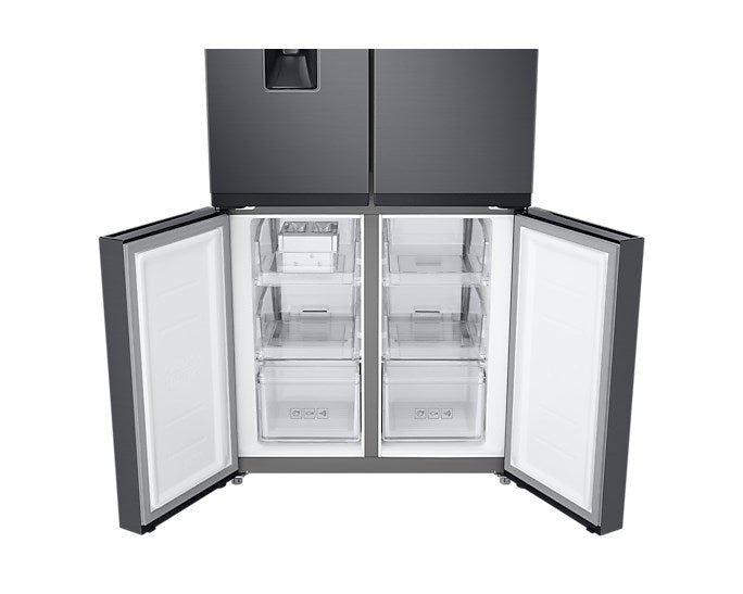 Samsung RF48A401EB4/EO side-by-side refrigerator Freestanding 488 L E Black