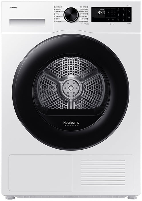 Dryer SAMSNUNG DV90DG52A0AELE, 9 kg, Hygiene Care, Wi-Fi, White